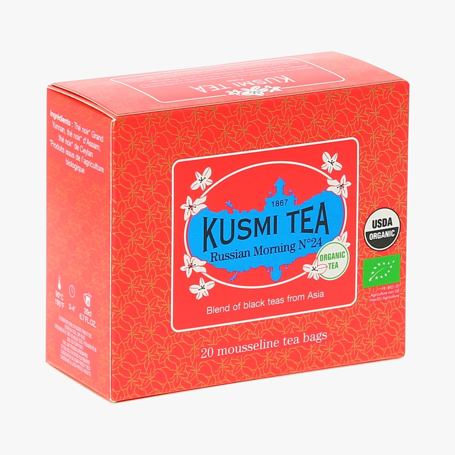 Les Iconiques BIO Noël 2023, Kusmi Tea (x 24, 51 g)