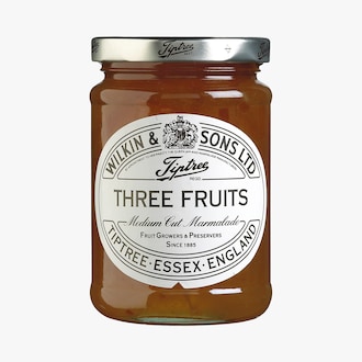 Marmelade aux 3 agrumes, avec écorce moyenne Tiptree - Wilkin & Sons