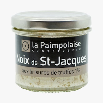 Noix de Saint-Jacques aux brisures de truffes 1 % Paimpolaise Conserverie