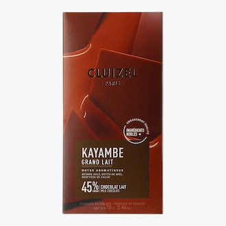 Tablette Accords d‘Exception Kayambe Grand lait 45% Cluizel