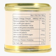 L'entier - Foie gras d'oie - 130 g Castaing