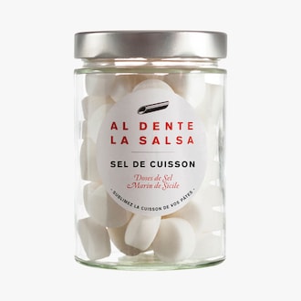 Sel de cuisson, doses de sel marin de Sicile Al dente la salsa