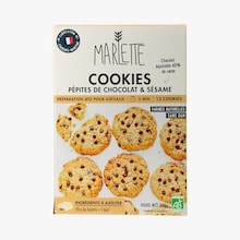 Préparation pour cookies aux pépites de chocolat et graines de sésame Marlette