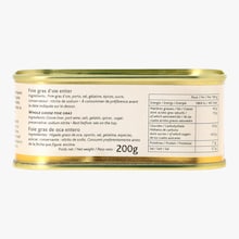 L'entier - Foie gras d'oie - 200 g Castaing
