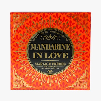 Th&eacute; vert Mandarine in love Mariage Fr&egrave;res