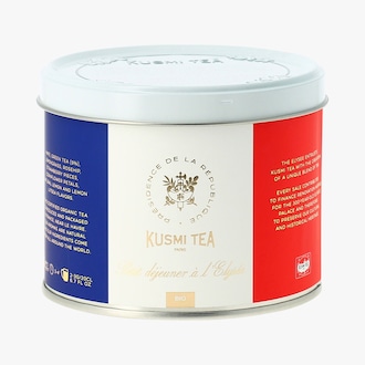 Th&eacute; vert et plantes &laquo;&nbsp;Petit d&eacute;jeuner &agrave; l'&Eacute;lys&eacute;e&nbsp;&raquo; Kusmi Tea