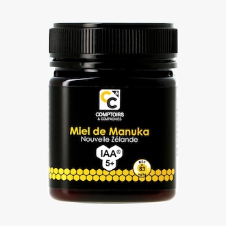 Miel de Manuka IAA5+, Nouvelle-Zélande, 250 g Comptoirs et Compagnies