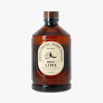 Sirop brut biologique saveur citron vert Bacanha