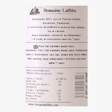 Pur jus de pomme variétés anciennes Domaine Laffitte
