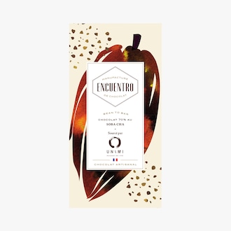 Bean to bar, Chocolat 70&nbsp;% au Soba Cha Encuentro