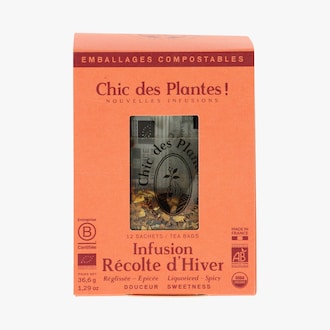 Infusion R&eacute;colte d&rsquo;hiver bio Chic des Plantes !