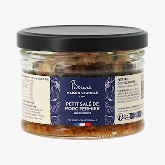 Petit sal&eacute; de porc fermier aux lentilles Maison Bocuse