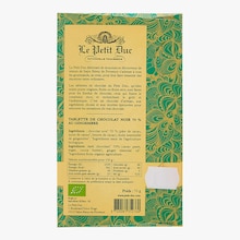 Chocolat noir 70 % Gingembre Le Petit Duc