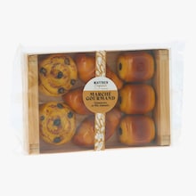 March&eacute; gourmand : Viennoiseries en p&acirc;te d&rsquo;amandes Maffren