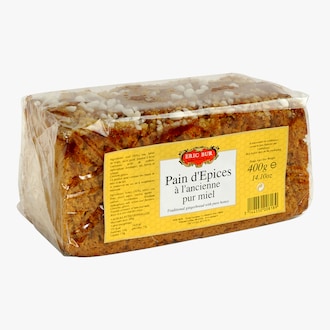 Pain d’épices à l’ancienne pur miel Eric Bur