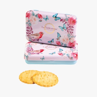 Sablés abricot - boîte Nuée dans la roseraie La Sablésienne