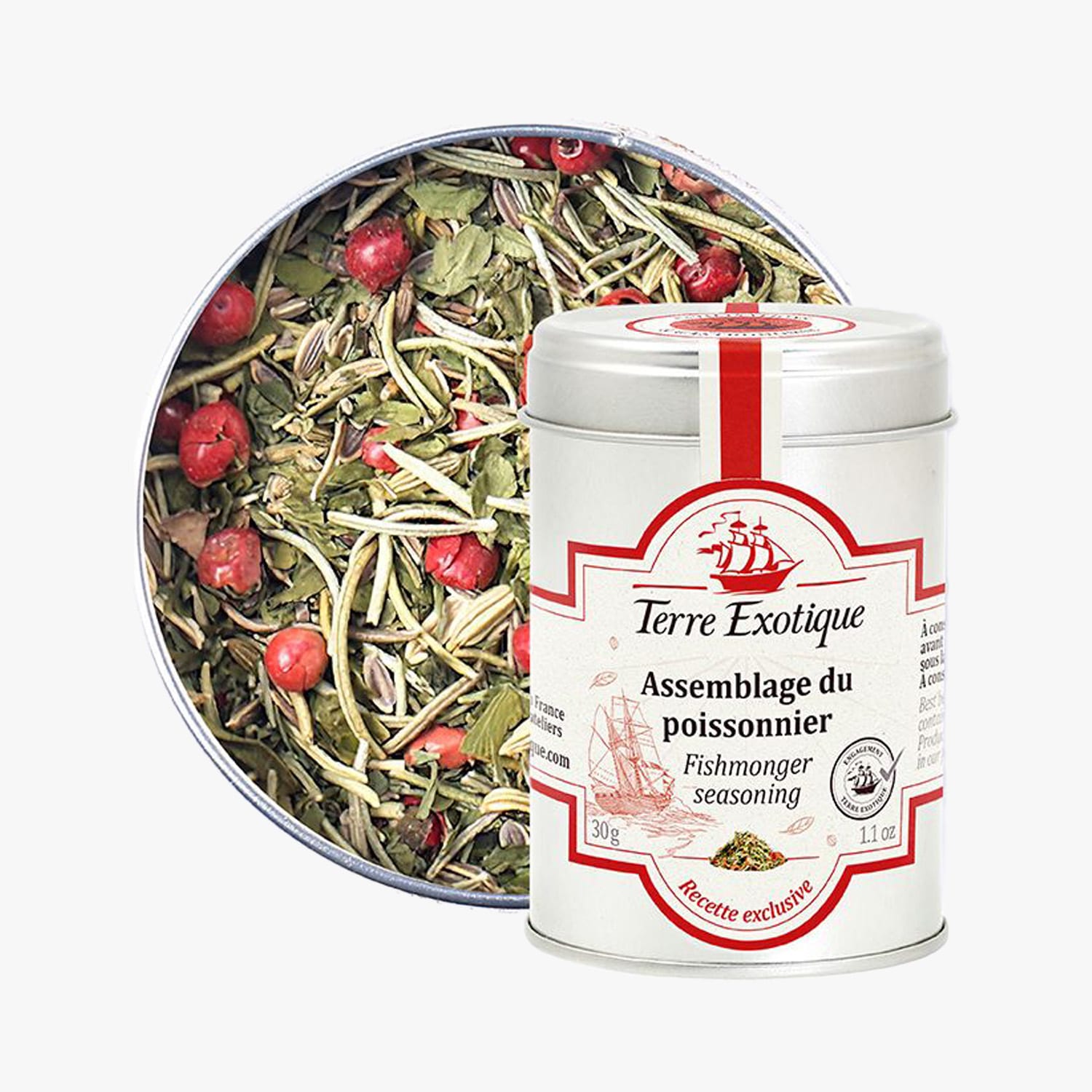 Assemblage du poissonnier Terre Exotique