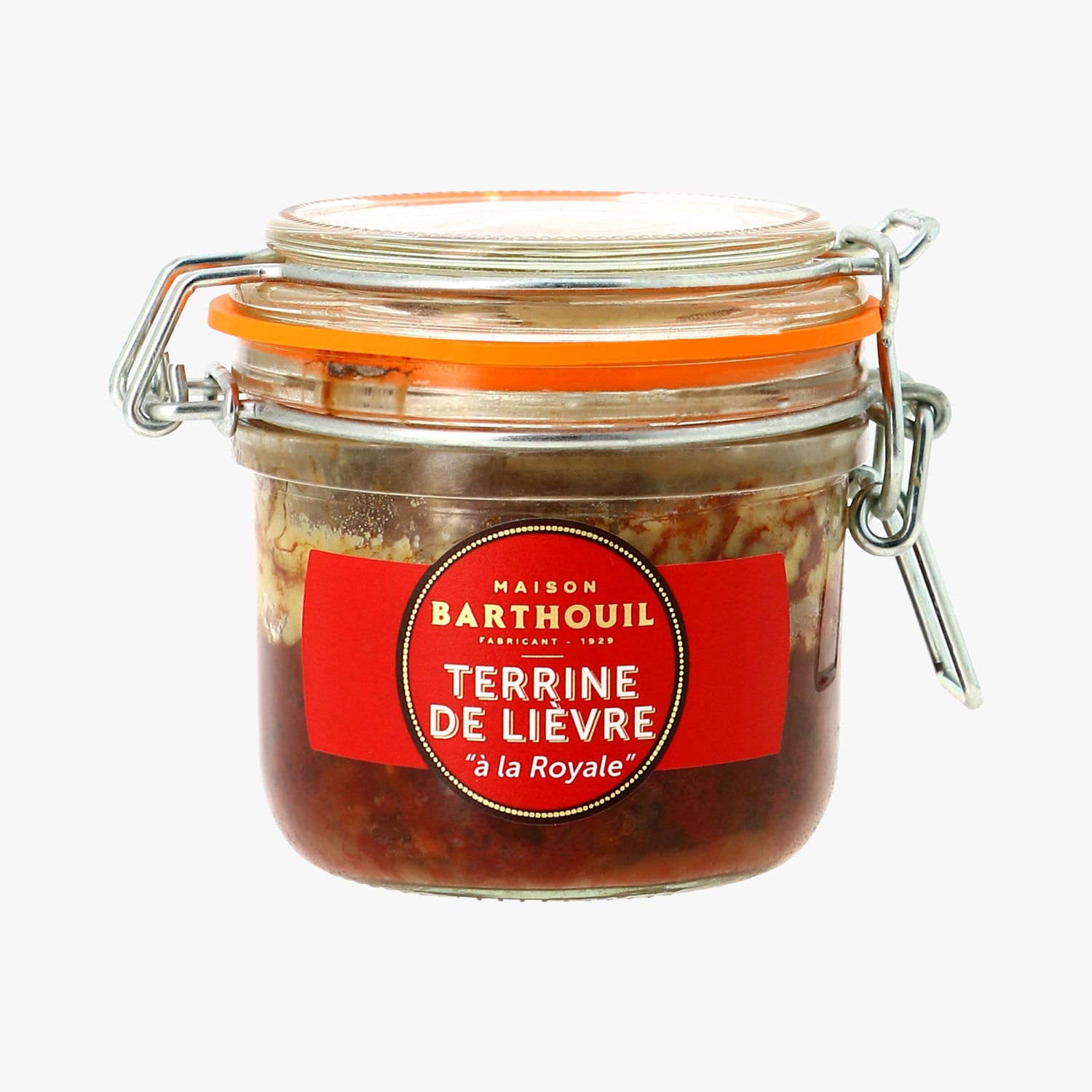 Terrine de lièvre « à la royale » Maison Barthouil