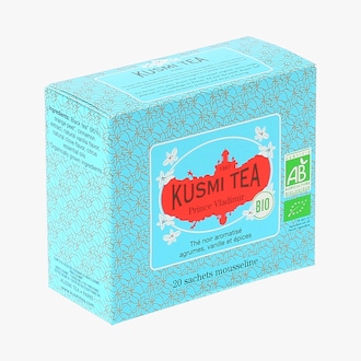 Th&eacute; Prince Vladimir bio - 20 sachets mousseline Kusmi Tea