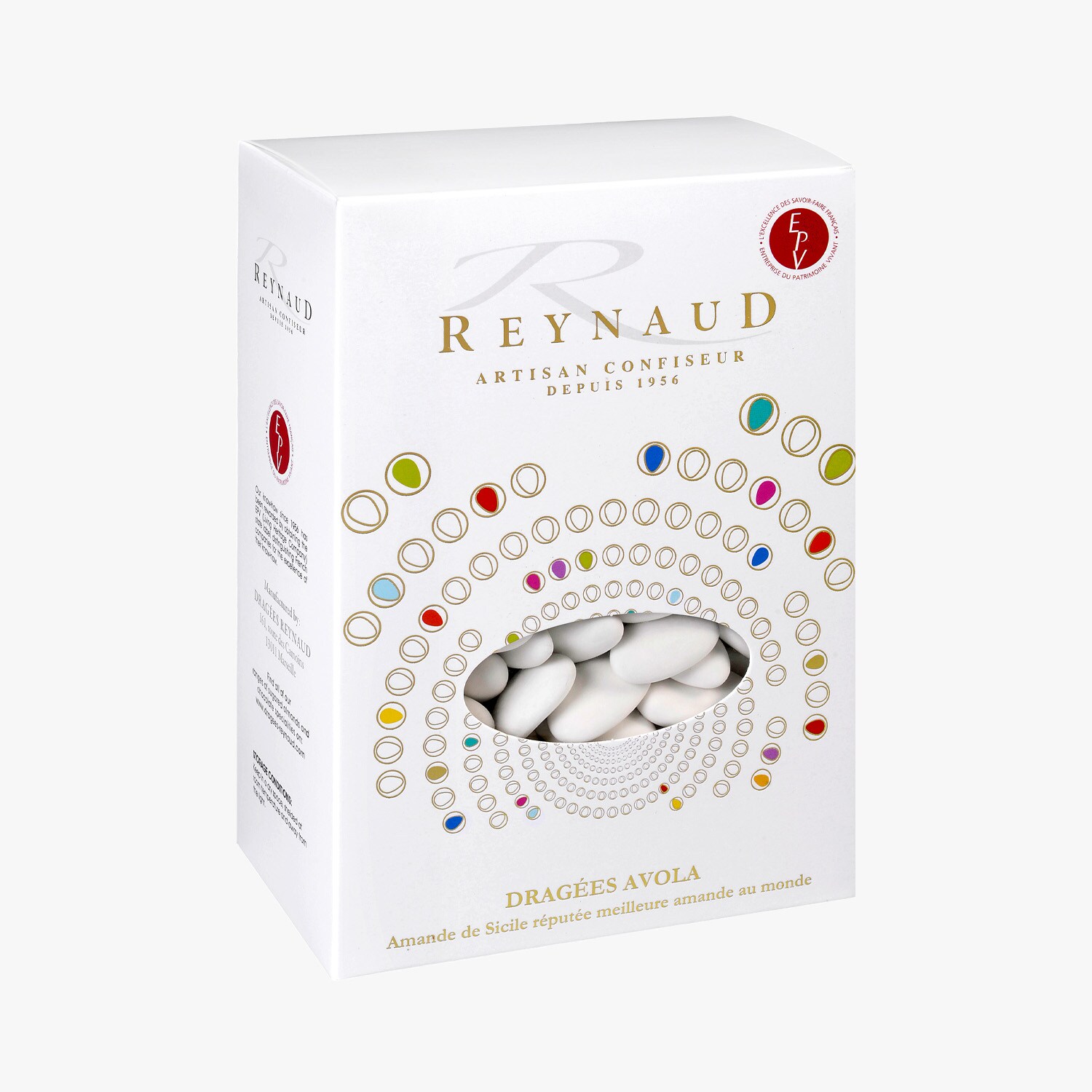 Dragées Amandes Avola Versailles Blanc Reynaud