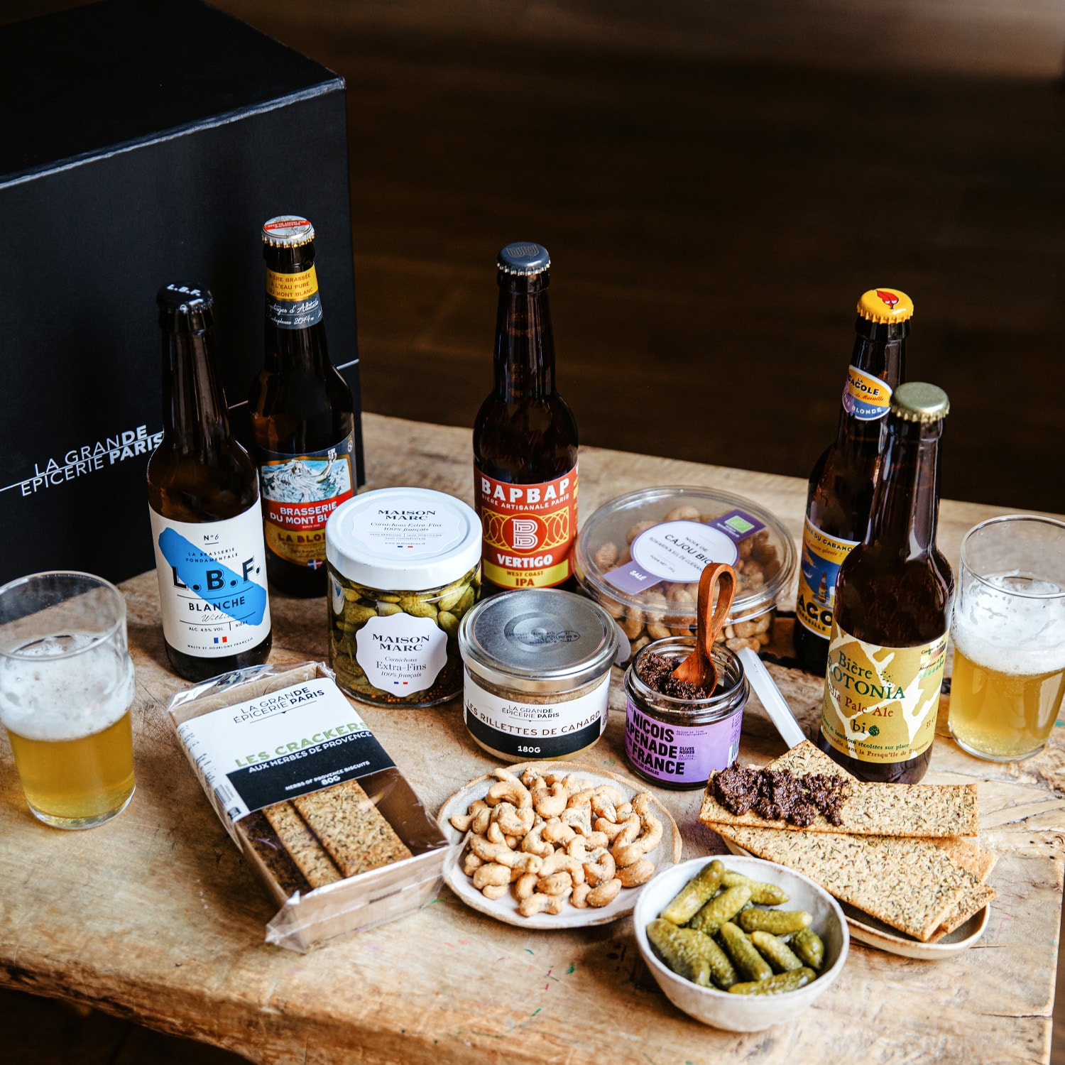 Coffret cadeau La brasserie française null