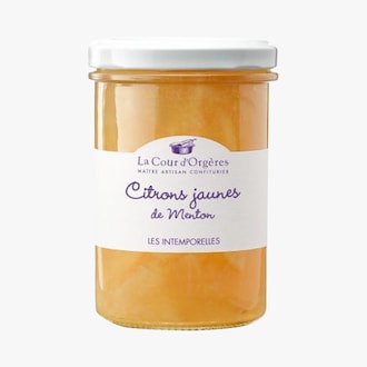 Confiture de citrons jaunes La Cour d'Orgères
