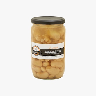 Le véritable haricot de Soissons à la graisse d'oie Haricot de Soissons