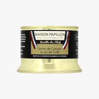 Terrine de canard au jus de truffe Maison Papillon
