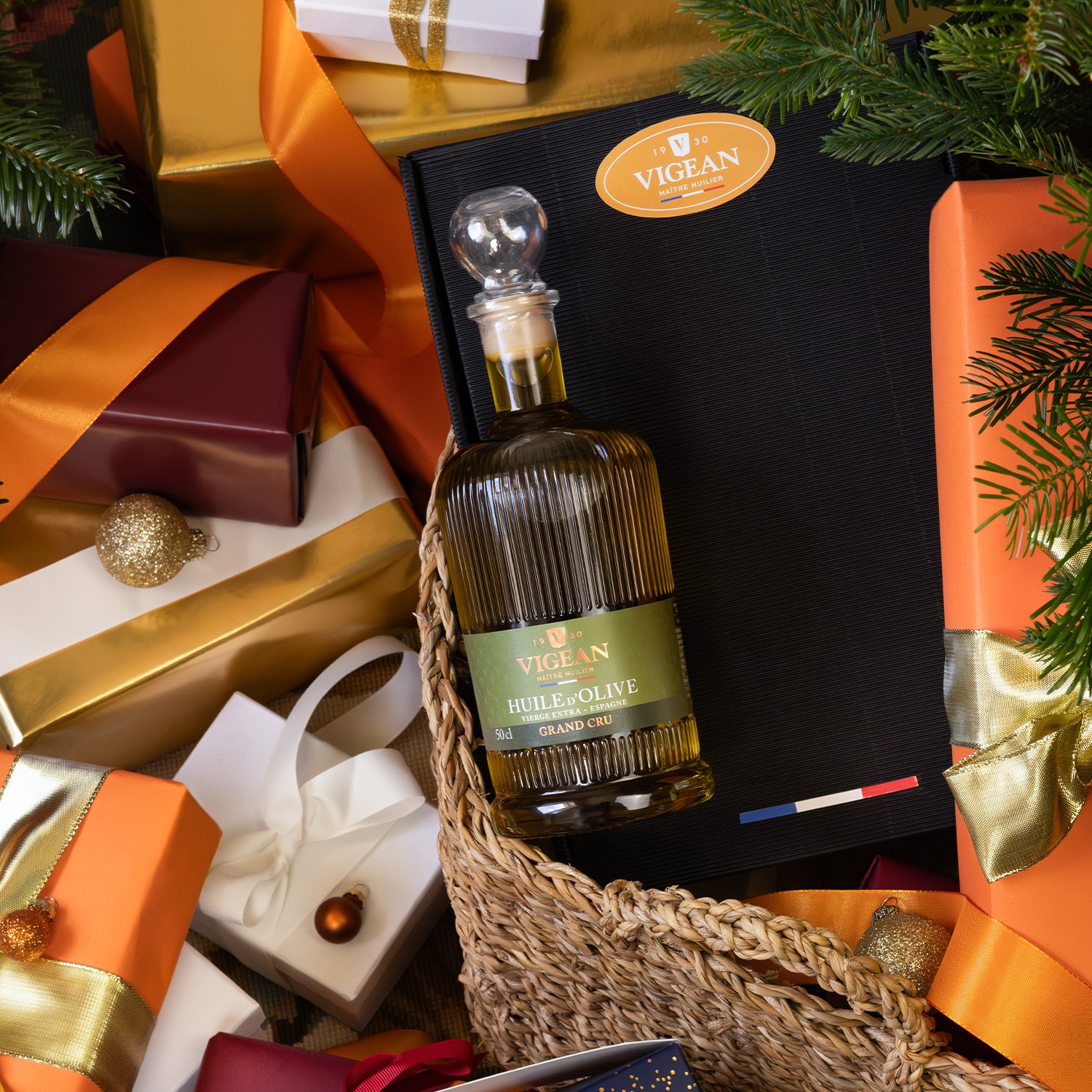 Huile d’olive vierge extra bio Vigean