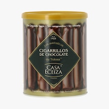 Cigarettes pur beurre enrob&eacute;es de chocolat noir Casa Eceiza