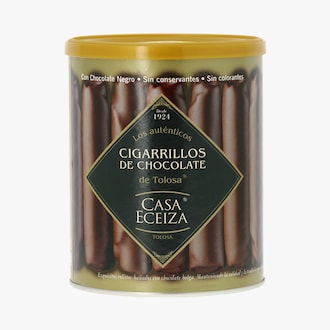 Cigarettes pur beurre enrob&eacute;es de chocolat noir Casa Eceiza