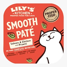 Pâtée pour chat au saumon, au poulet et aux crevettes Lily's Kitchen