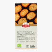 Mini-toasts grill&eacute;s bio aux c&eacute;r&eacute;ales Eric Bur