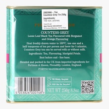 Bo&icirc;te &agrave; th&eacute; noir Countess Grey Fortnum & Mason