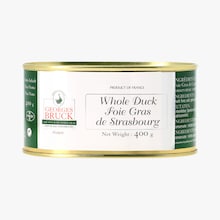 Foie gras de canard entier de Strasbourg - 400 g Georges Bruck