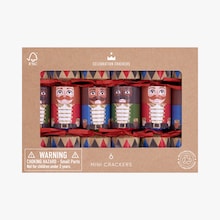 6 Mini crackers Casse-noisette Celebration Crackers
