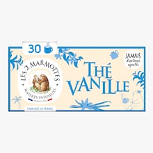 Thé Vanille bio Les 2 Marmottes