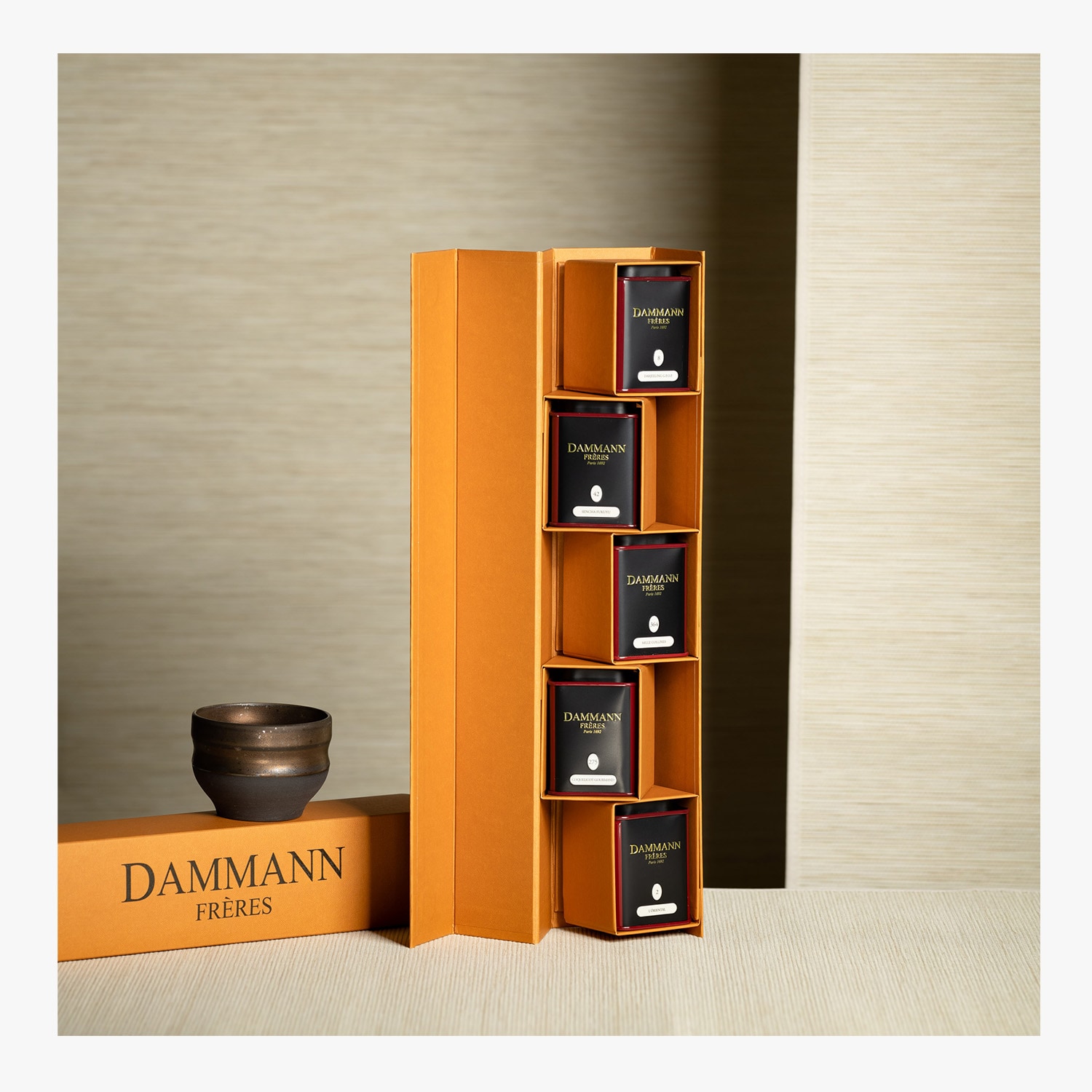 Coffret de thé Atlas Dammann Frères