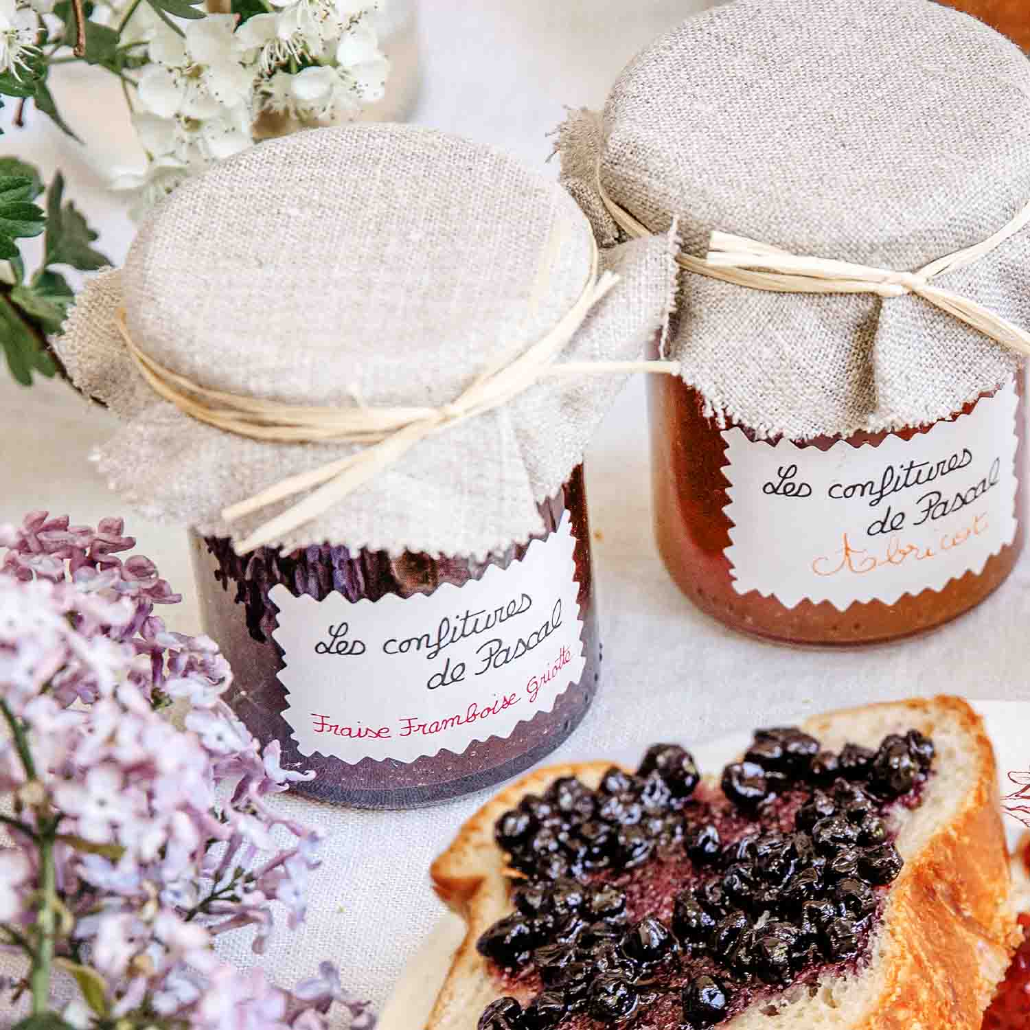 Confiture extra de fraise Les Confitures de Pascal
