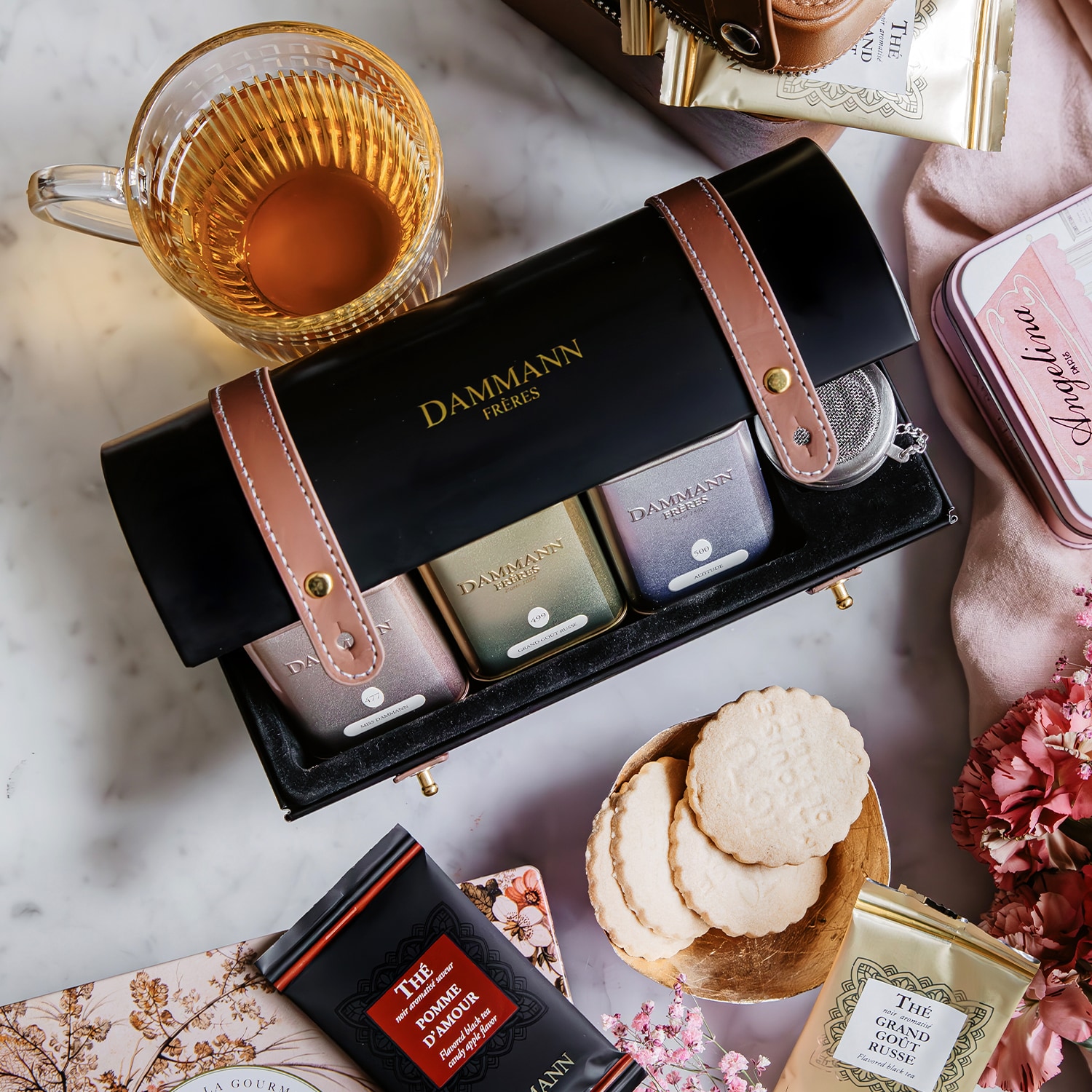 Coffret Merveilleux personnalisable Dammann Frères