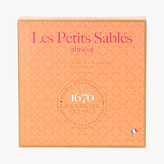 Les petits sablés abricot - Authentiques petits sablés pur beurre La Sablésienne