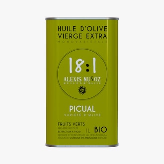 Huile d'olive vierge extra - Fruits verts bio - 1&nbsp;l Alexis Munoz
