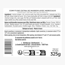 Confiture de marrons avec morceaux La Grande Épicerie de Paris