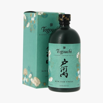 Whisky Togouchi, Rum Cask Finish, &eacute;dition limit&eacute;e, sous &eacute;tui Togouchi