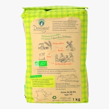 Farine de blé bio - Meules de pierre T110 Decollogne