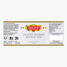 Olives noires dénoyautées Eric Bur