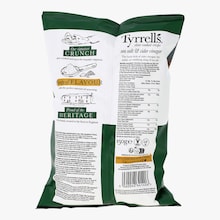 Chips de pommes de terre au sel de mer, assaisonnées au vinaigre de cidre Tyrrells