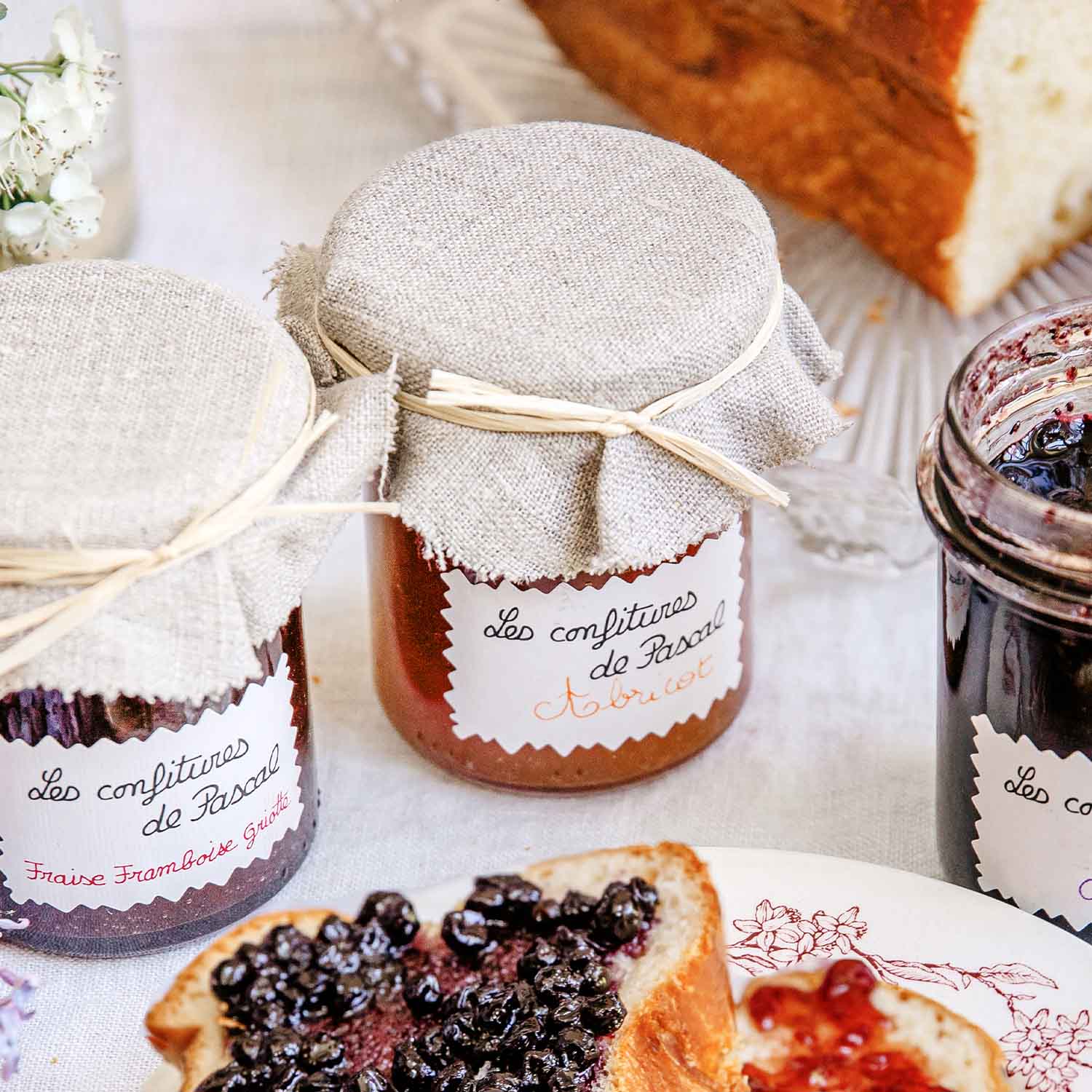 Confiture extra d'abricot Les Confitures de Pascal