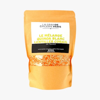Le mélange quinoa blanc lentilles corail de France La Grande Épicerie de Paris