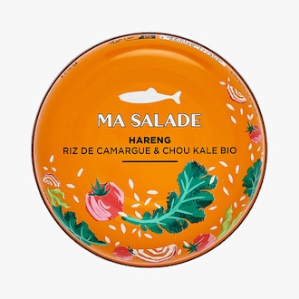 Salade de hareng, riz de Camargue et chou kale bio Conserverie la Belle-Iloise